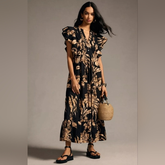 Anthropologie Dresses & Skirts - Anthropologie Maeve Cassandra Maxi Dress